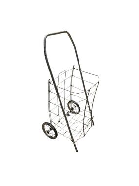 Vintage 40s 50s Irwin Buyers French Country Vintage Folding Shopping Market Cart